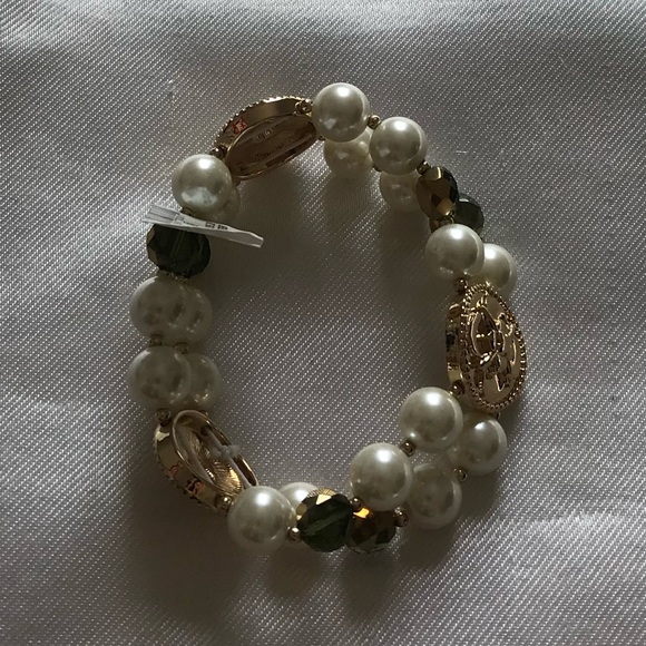 Jewelry - NEW Pearl multicolor bracelet womens